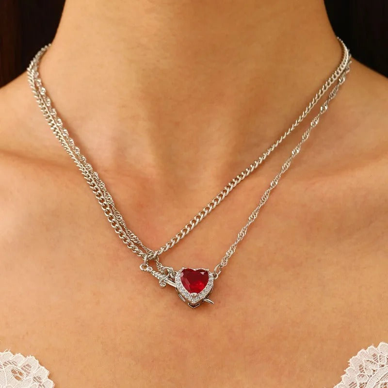 Necklace “Enchanted Heart”