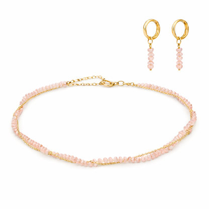 Necklace + Earrings Set "Classique"