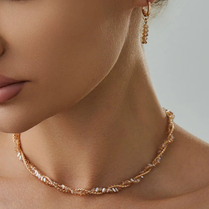 Necklace + Earrings Set "Classique"