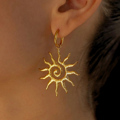 Earrings “Radiant Sun”