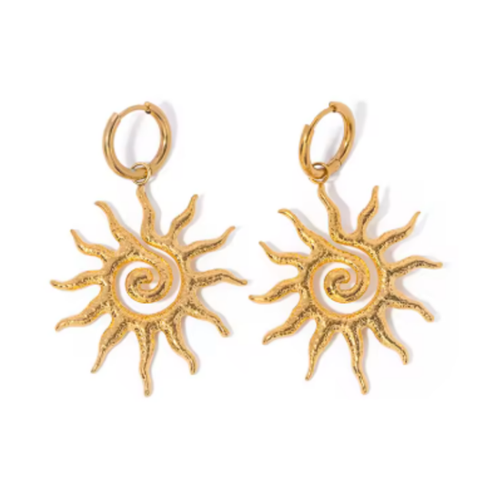 Earrings “Radiant Sun”